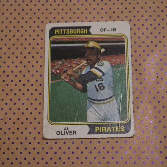 Al Oliver #52 Baseball Card - Picture 1 of 2